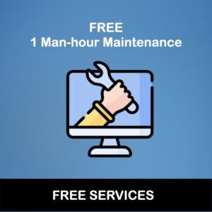 FREE 1 Man-hour Maintenance on Any Website Support / Updates